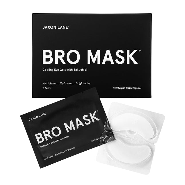 BRO MASK under Eye Gel Pads: Cooling Eye Patches for Dark Circles and Puffiness 