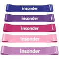 Resistance Band Set - 5 Exercise Bands for Workout & Fitness