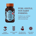 Herbs Etc. Deep Sleep Softgels - Holistic Rest Supplement for Restful Sleep - Chamomile, Lemon Balm Extract & Passionflower - Melatonin-Free,