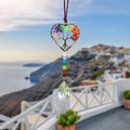 Healing Crystal Decor Tree of Life Car Hanging Accessories Suncatcher with Wings 7 Chakras Window Wall Hanging Decor Meditation Ornaments Home