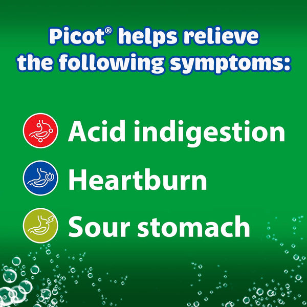 Sal de Uvas Picot, Effervescentl, Powder Solution, Antacid, 3-Pack of 12 Antacid Packets, 3 Boxes