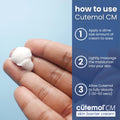 Cutemol CM Emollient Moisturizing Cream - For Severely Dry and Damaged Skin - Natural Beeswax Formulation containing Ceramides - Hydration for