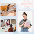 10 Pack Discbound Pocket 8.5 * 11.1 Inch Letter Size Pocket Dividers Discbound Notebook Planner Plastic Envelopes Planner Pocket Inserts for