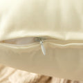 MIULEE Pack of 2 Decorative Outdoor Waterproof Pillow Covers Garden Cushion Sham Throw Pillowcase Shell for Spring Patio Tent Couch 16X16 Inch