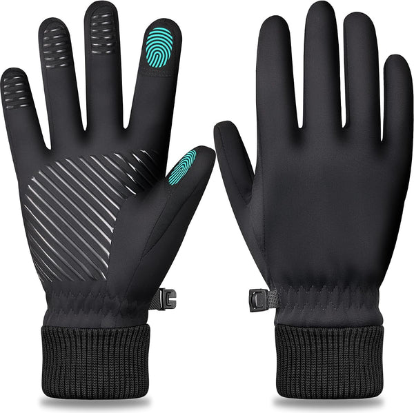 Winter Gloves for Women Running in Cold Weather - Touchscreen Gloves for Bike Hiking