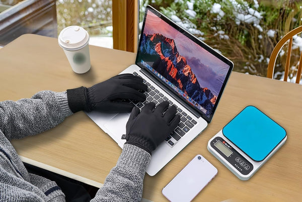 Winter Gloves for Women Running in Cold Weather - Touchscreen Gloves for Bike Hiking