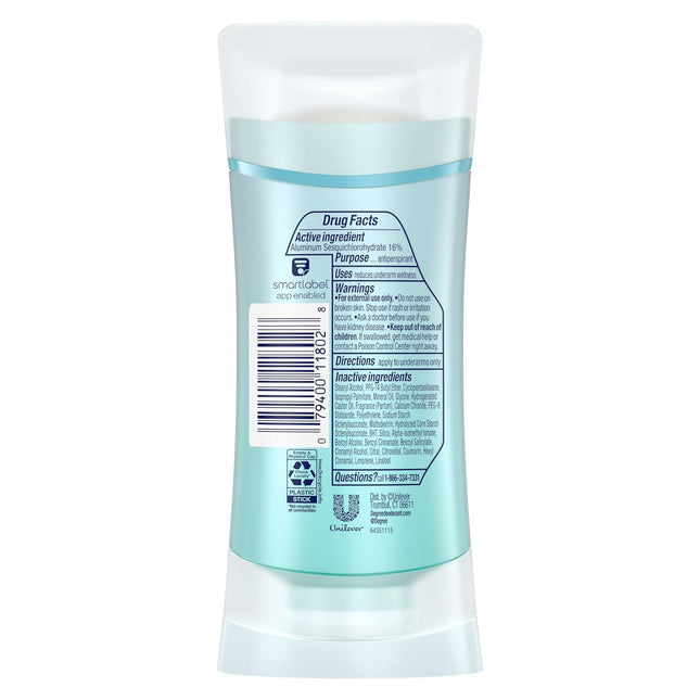 Degree Advanced Protection Antiperspirant Deodorant Shower Clean for 72-Hour Swe
