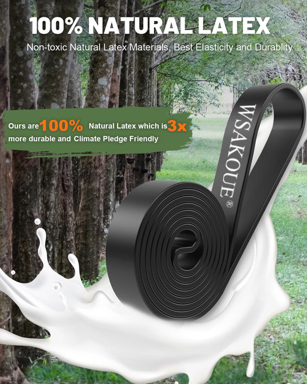 Resistance Bands, Pull up Bands, Exercise Workout Bands for Working Out, Pull up Assistance Bands Set for Men & Women, Body Stretching, Physical
