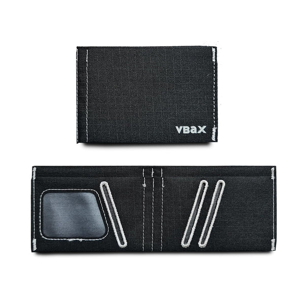 Microfiber Waterproof RFID Slim Bifold Wallet for Men - Minimalist Front Pocket Card Holder Holds up to 10 Cards and Cash, Dark Blue