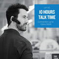 BlueParrott C300-XT Noise Canceling Bluetooth Headset – Hands-Free Wireless Headset, Perfect For High-Noise Environments, Long Wireless Range with