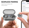TOZO T10 Wireless Earbuds Bluetooth 5.3 Headphones, App Customize EQ, Ergonomic Design, 55H Playtime, Wireless Charging Case, IPX8 Waterproof