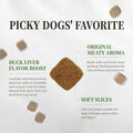 Herz Air-Dried Dog Food, High Protein, Chicken & Duck Liver 1 lb Chicken 1 Pound (Pack of 1)