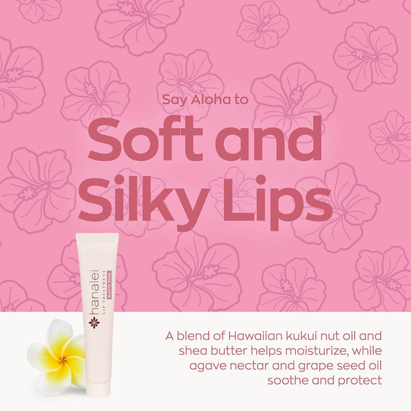 Hanalei Hydrating Lip Treatment Balm Ã¢ÂÂ Cruelty-Free, Paraben-Free Moisturizer for Severely Dry, Chapped Lips Ã¢ÂÂ Kukui Oil, Shea Butter &