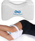 Everlasting Comfort Memory Foam Leg & Knee Pillow for Side Sleepers - FSA/HSA Eligible Sciatica Pain Relief Leg Pillow for Side Sleeping -