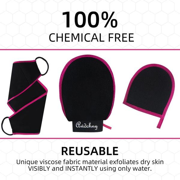 Deep Exfoliating Back Scrubber -Bath & Shower Back Scrub - Body Exfoliator Scrub Tool - Skin Care for Women & Men - Exfoliation Body Scrubber for