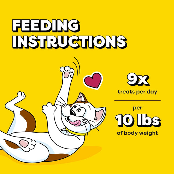 Temptations Jumbo Stuff Crunchy & Soft Cat Treats, Chicken, 14 oz | 100% complete & balanced for adult cats, under 2 calories per treat, bigger