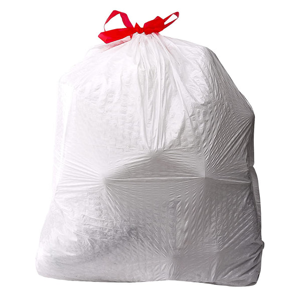 Amazon Basics Flextra Strength Tall Kitchen Drawstring Trash Bags, Fresh Scent, Tear Resistant, 13 Gallon, 120 Count 120 Count (Pack of 1)