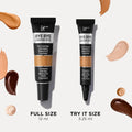 IT Cosmetics Bye Bye under Eye Concealer Travel - Waterproof Full Coverage Concealer for Dark Circles, Fine Lines, Redness & Discoloration,