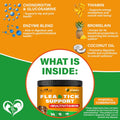 Flea and Tick Prevention Chewable Pills for Dogs - Revolution Oral Flea Treatment for Pets & Complex Multivitamin -Natural Pest Control & Defense