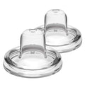Dr. Brown's Options+ Wide-Neck Baby Bottle Silicone Sippy Spout, 6m+, 2-Pack Transitions Sippy Spout, 6m+ 2 Count (Pack of 1) Nipple