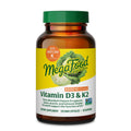 Megafood Vitamin D3 5000 IU (125 Mcg) - Vegetarian Supplements with Vitamin D3 K2 - Supports Bones, Teeth, Muscles & Immune Health - Certified