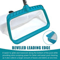 POOLWHALE Pool Skimmer Leaf Rake Net, Fine Mesh Deep Nylon Bag (No Pole) Pool Rake