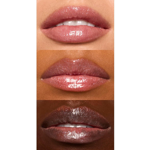 E.L.F. Glow Reviver Lip Oil, Nourishing and Hydrating with High-Shine Glimmer Finish & Sheer Wash of Color, Minty Scent, Non-Sticky, Vegan &