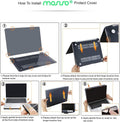 MOSISO Compatible with MacBook Air 13 inch Case M1 2021 2020 2019 2018 Army Green