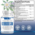 Relaxation Sleep Aid, Natural Non-Habit Forming, Sleep Supplement Developed to Support for Longer & Better Sleep, Chamomile, Magnesium, Melatonin,