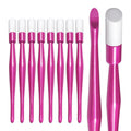 Pana® USA (10Pcs in a Pack) Plastic Cuticle Pusher Hard Rubber Tipped Nail Art Tool Cleaner Remover