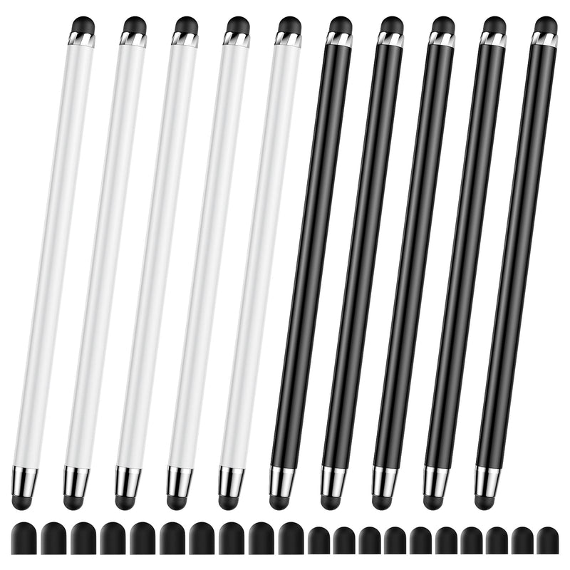 Stylus(10 PCS),Stylus Pen for Touchscreen,High Sensitivity & Precision | Universal Stylus,2-in-1 Rubber Tip,Touch Screens of iPhone/iPad/Android