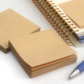 Sticky Notes 3x3 with Bright Colors, 6 Pads 100 Sheets/Pad (Kraft Paper)