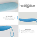 Long Handled Shower Brush, Non-Slip Long Handle Bath Brush, Back Body Brush Gentle Exfoliating and Lather Well Deep Cleansing Long-Lasting for Body