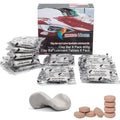 8 Pack Car Clay Bars Auto Detailing 400g and Clay bar Lubricant Tablets 8 Pack (1pcs=16 oz) Clay bar kit for Car Detailing (50g/1 Pack) (Grey) 8