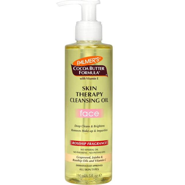 Palmer'S Cocoa Butter Skin Therapy Cleansing Facial Oil, Gentle Makeup Remover f