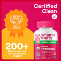 Smartypants Organic Women'S Multivitamin Gummies: Biotin, Probiotics, Methylfolate, Omega 3 (ALA), Vitamin D3, C, Vitamin B12, B6, A, K & Zinc,