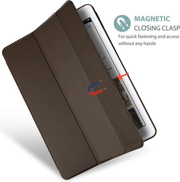 ProCase Case for iPad 9.7 Inch iPad 6th/5th Gen 2018 2017 -Brown