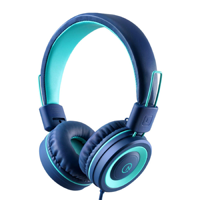 Kids Headphones - Noot Products K11 Foldable Stereo Tangle-Free 3.5Mm Jack Wired Cord On-Ear Headset for