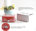 Small Cash Box with Lock and Slot - Jssmst Metal Coin Bank Piggy Bank for Adults and Kids, Red(SMCB0303N) Red XS(4.92")-slot