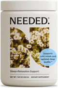 Needed. Sleep and Relaxation Support - Chamomile Powder for Relaxation and Magnesium Powder for Sleep Support, Safe and Effective Nutrients &