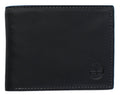 Timberland Men's Wellington Leather Rfid Bifold Commuter Security Wallet One Size Black