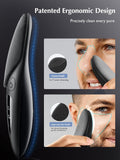 COSLUS JMY05 Silicone Face Scrubber Facial Cleansing Brush: Portable Waterproof Rechargeable Face Wash Brush, 4 Cleansing Modes, Electric Face