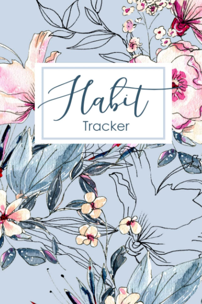 Habit Tracker: a Simple Habit Tracker Calendar for Your Goals ( for 24 Months ) : Daily , Weekly , Monthly : Watercolor 
