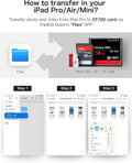 USB C SD Card Reader for Iphone 15/Ipad/Mac, Chiaopio USB C to SD CF, Type C Memory Card Adapter with Compact Flash/Cf/Sd/Microsd Slots Compatible