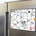 Fridge Calendar Magnetic Dry Erase Whiteboard Calendar For Refrigerator Planners 16.9 Inches X 11.8 Inches 16.9"W x 11.8"H