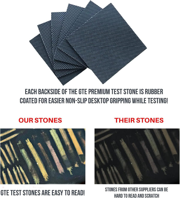Gold Silver Jewelry Tester Appraisal Kit 10K 14K 18K 22K 24K Platinum Palladium Test Precious Metals 999 925 Scrap