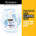 Neutrogena Ultra Sheer Moisturizing Face Serum with Vitamin E & SPF 60, All Day Facial Sunscreen Serum with Broad Spectrum UVA/UVB Protection,