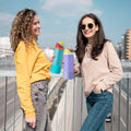Yoelike 2PCS 2 Colors Silicone Water Bottle Boot for Owala, Anti-Slip Protective Sleeve for Freesip/Twist/Flip, Watter Bottle Accessories, Bottom