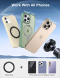 AKESEPE for Magsafe Car Mount [2025 Strongest Magnet Power] Magnetic Phone Holder for Car Vent 360Â° Rotation Magnetic Car Phone Holder Mount for