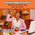 Maruchan Ramen Noodle Soup, Chicken Flavor – Japanese-Style Instant Noodles, Quick & Easy Meal for Kids, Students & Busy Families – 3 Oz. (24